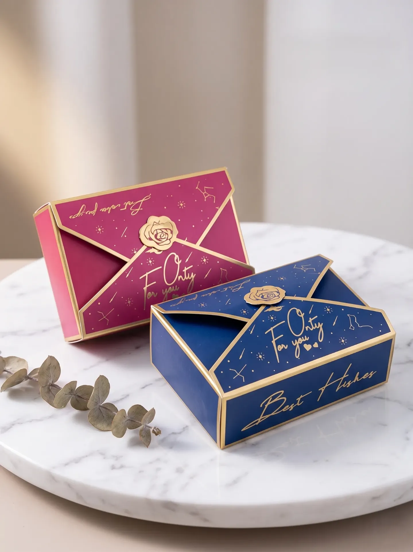 Gift Box Golden Seal (copy) (Red, 25 pcs)