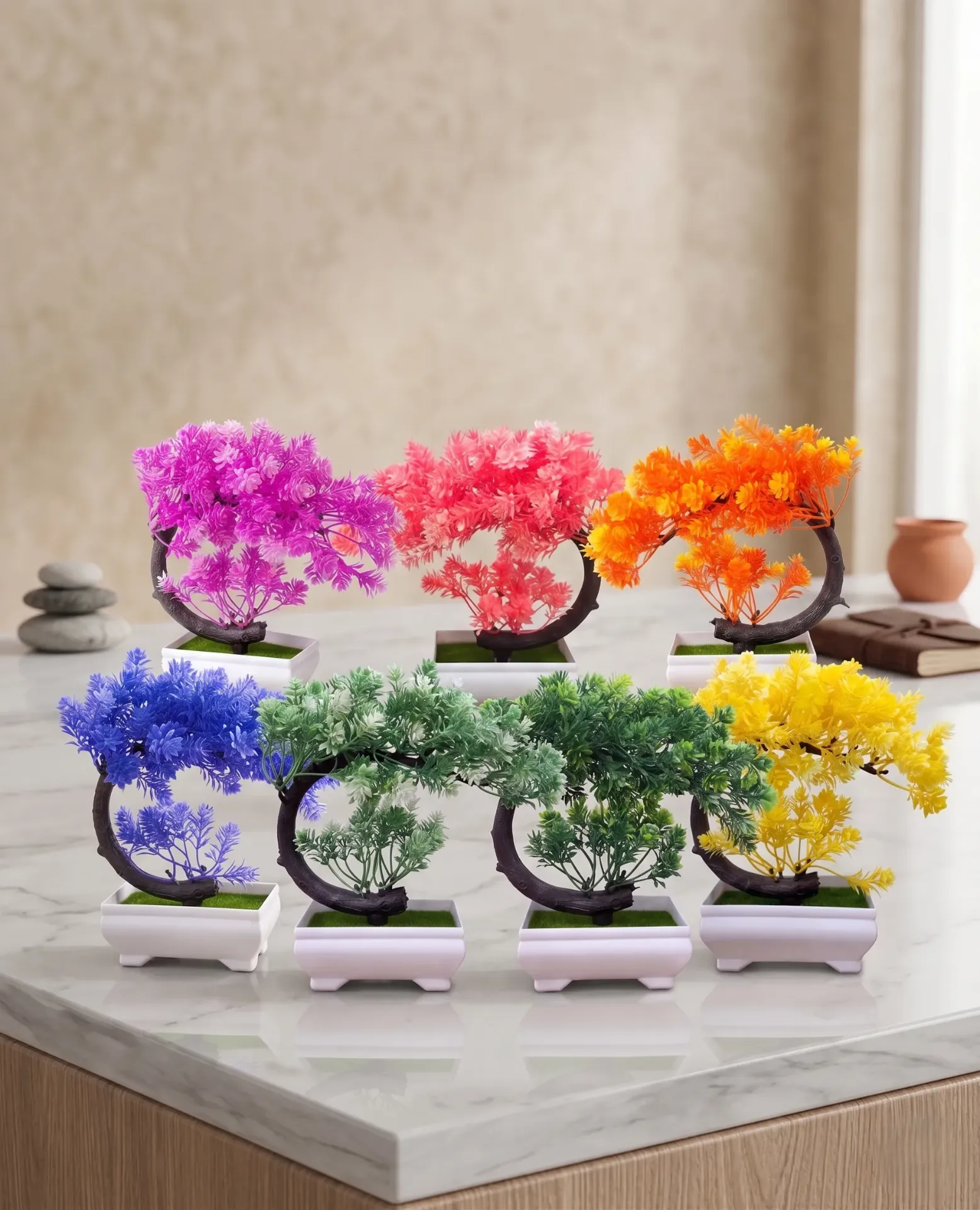Artificial Bonsai Tree (Mix Color)