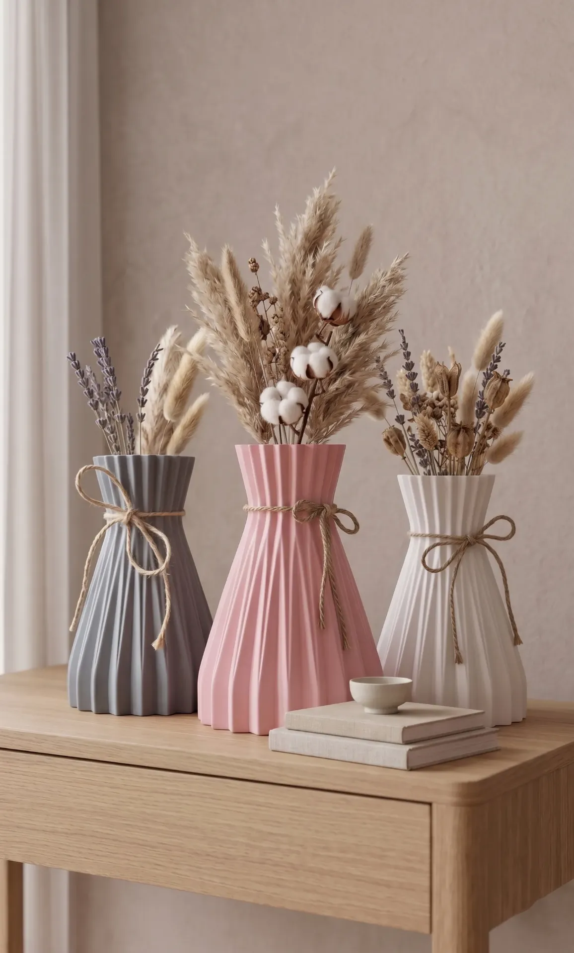 Plastic Vase Twine (Design 4) (Mix color)