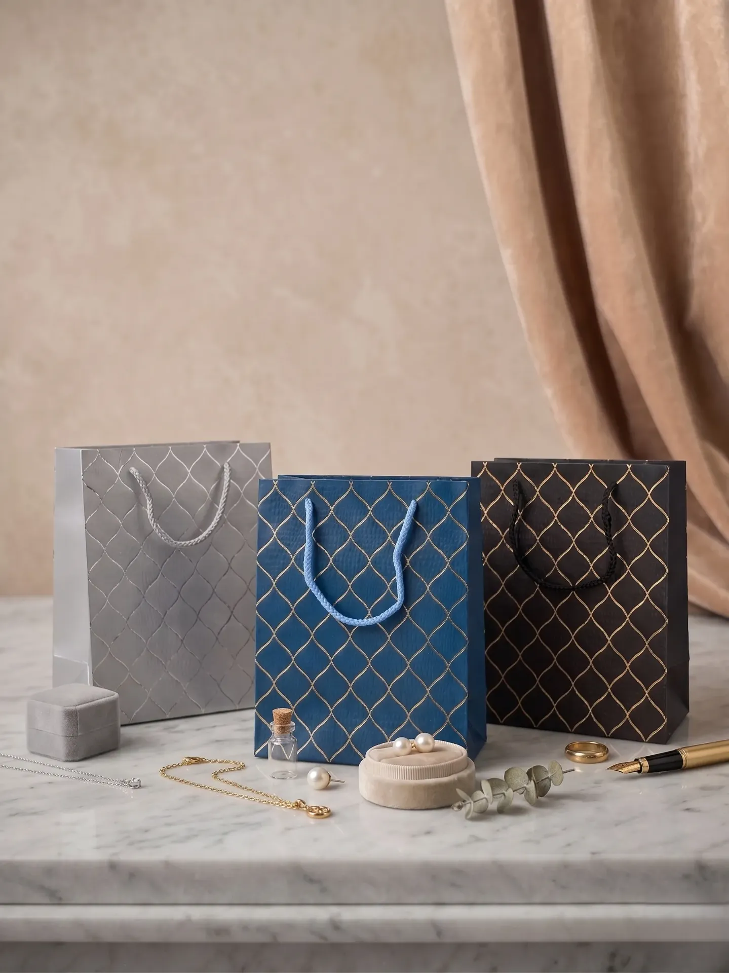 Gift Bag (3 colour mix -6552) (Large)