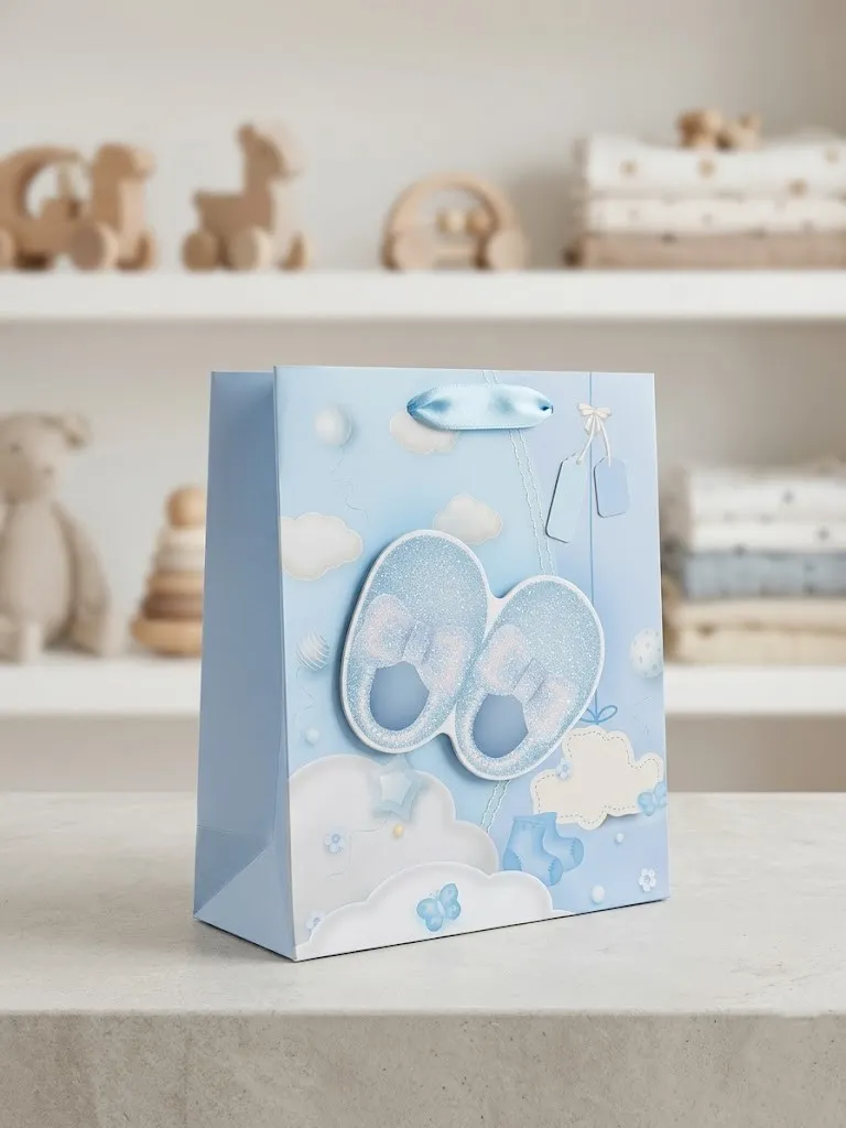 Baby Shower Gift Bags ( 2130) (Medium) (6 pcs)